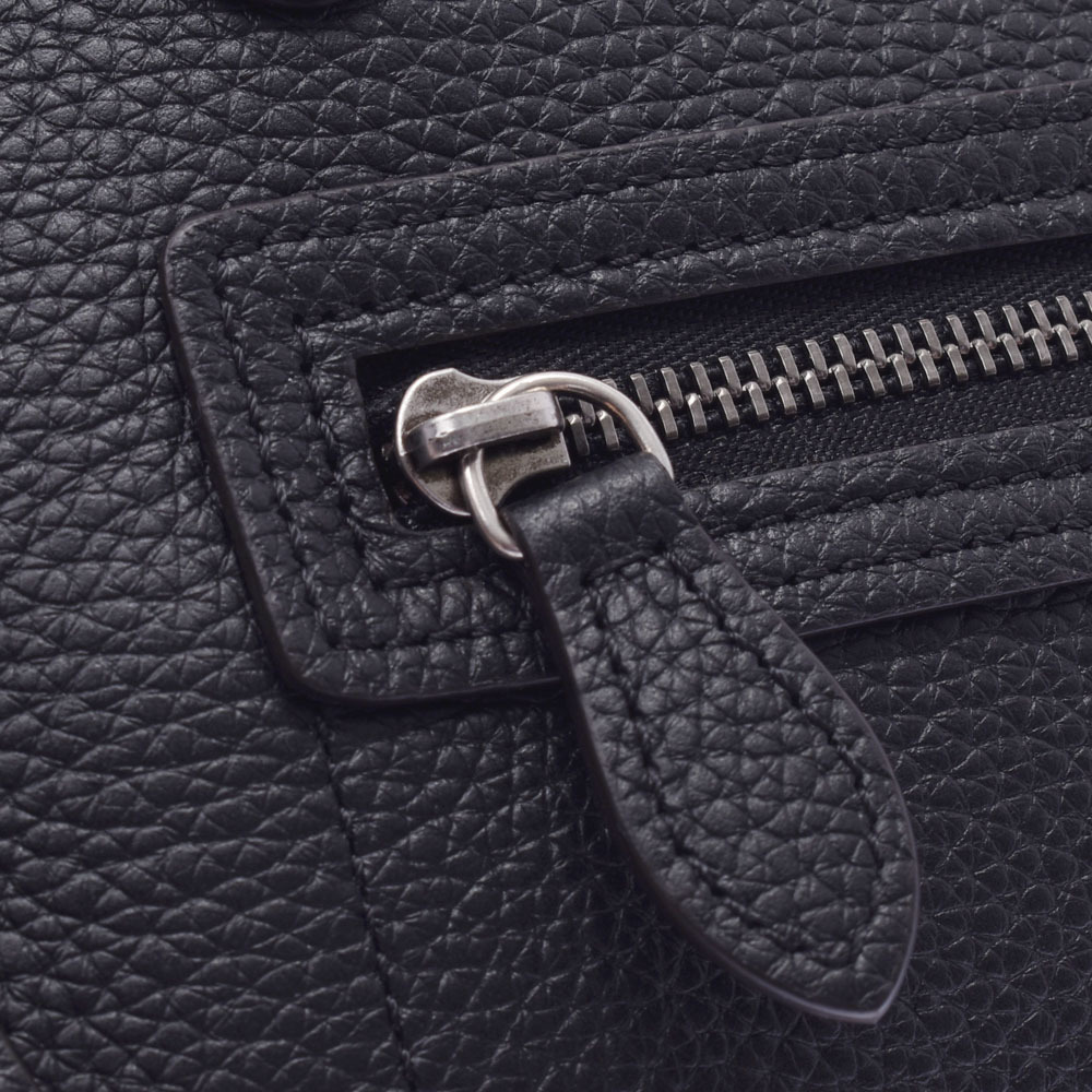 Celine Luggage Shopper Bag Black Calfskin Handbag - Picture 8 of 9